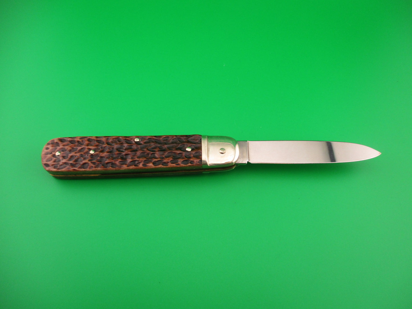 z BOKER TREE BRAND CLASSIC 712 11cm German Lever automatic knife Jigged bone