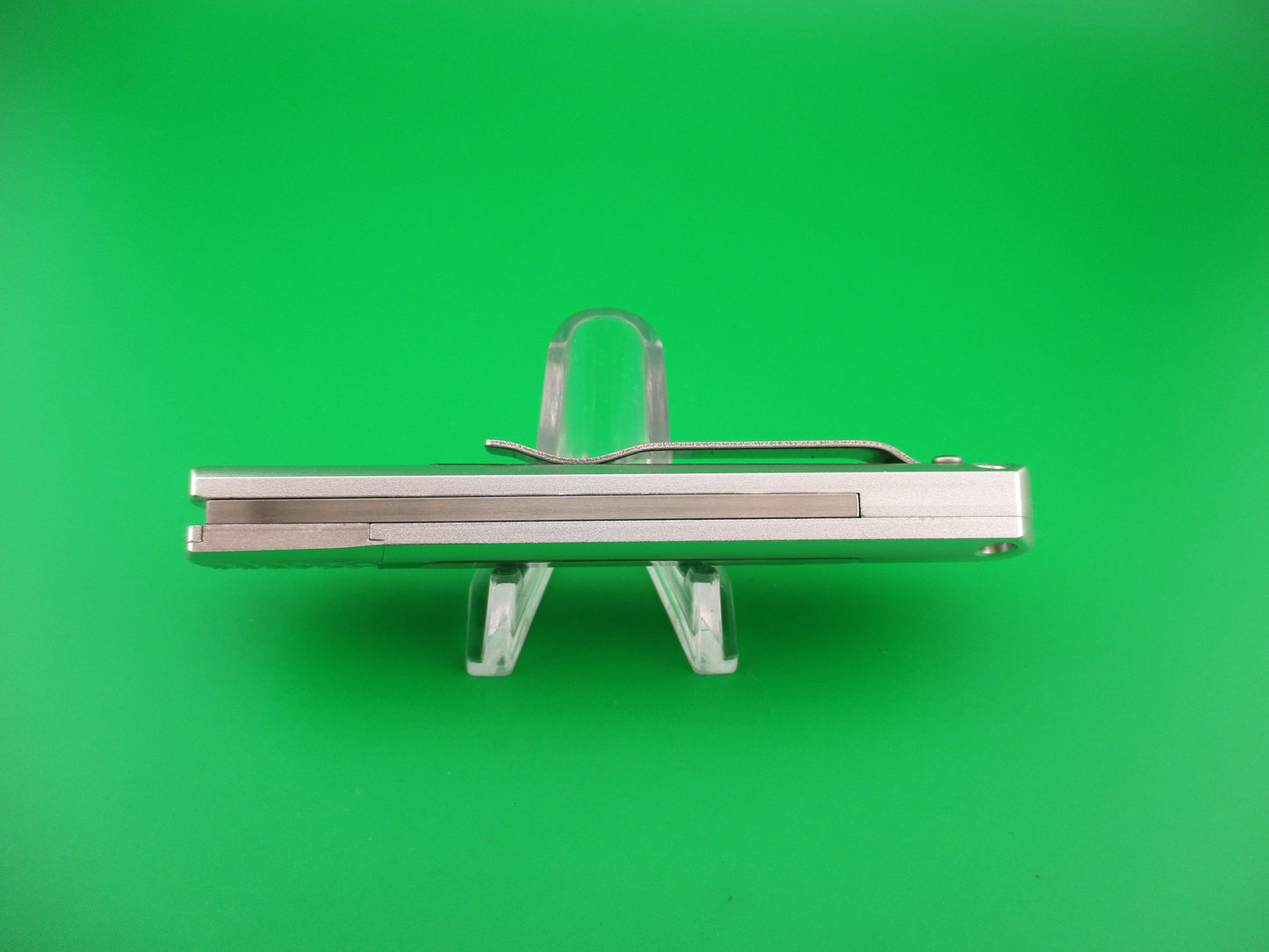CobraTec Gideon Hidden Release Auto - Silver/Abalone Alum (3.0" 154CM) CTGSHRABA154