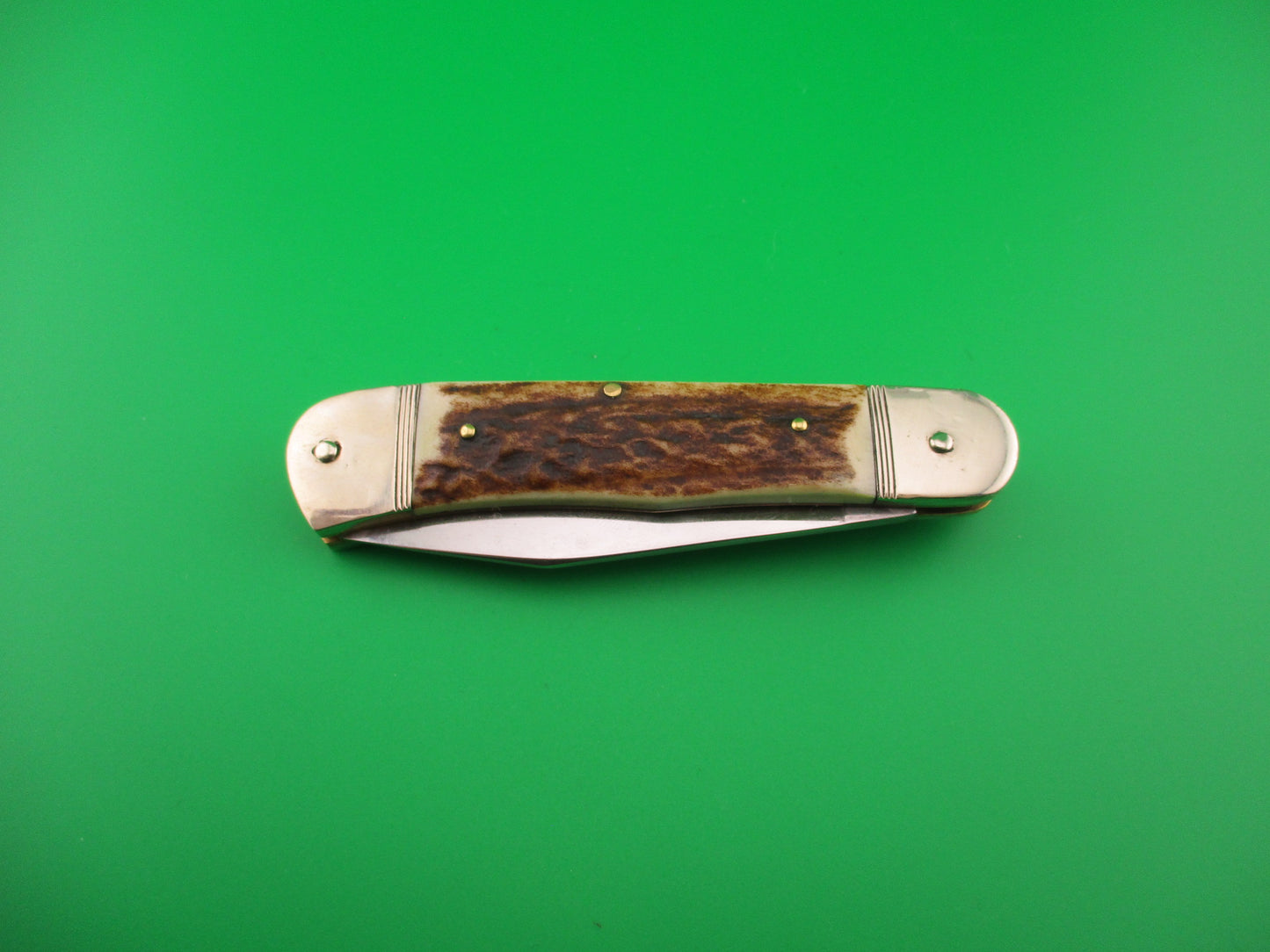 PUMA 210410 Springbok 10cm German Stag Lever automatic knife