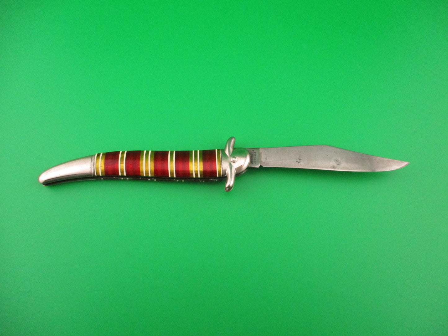 Hammer Brand Imperial toothpick crossguard candystripe vintage switchblade