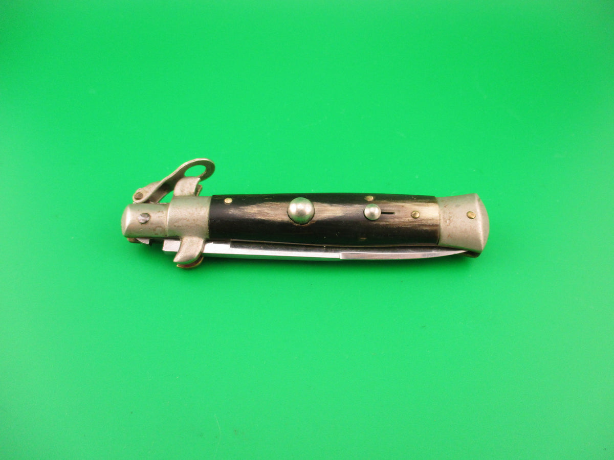 INOX PATENT 35958 18cm Italian Stiletto Fulcrum release vintage automatic knife
