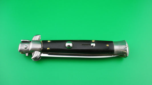 O ROSTFREI 22cm Italian Stiletto swivel bolster vintage automatic knife
