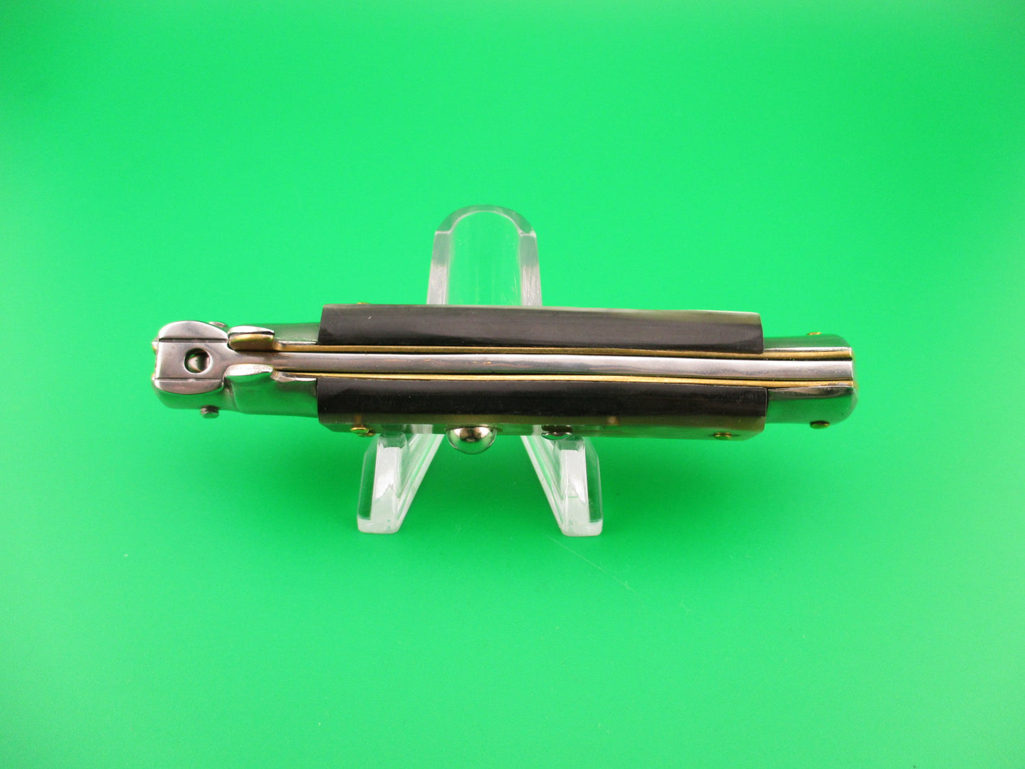 MANIAGO ITALY 18cm Italian Picklock Horn Stiletto automatic knife