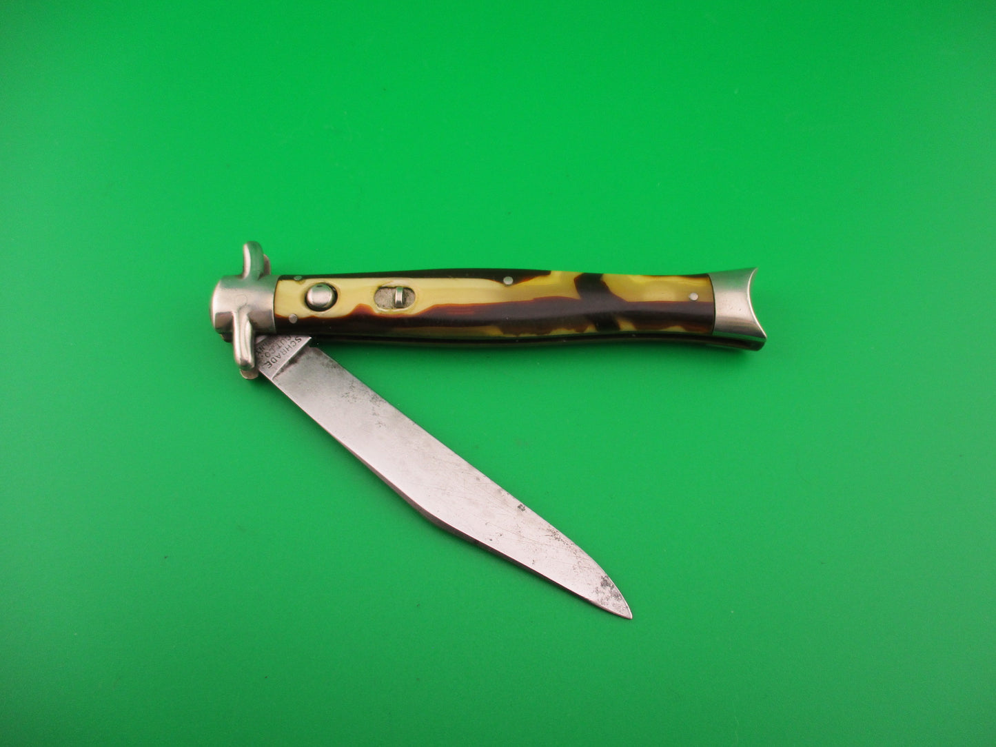 SCHRADE CUT CO Bowtie Butter & Molasses automatic knife
