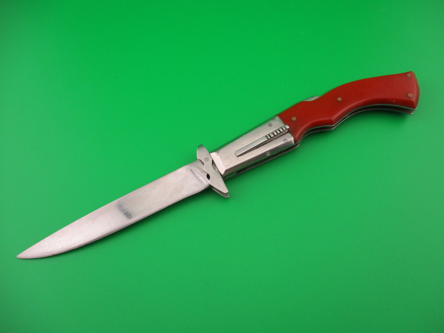 RPK 22cm Russian Gunstock Swing Guard Lockback vintage automatic knife