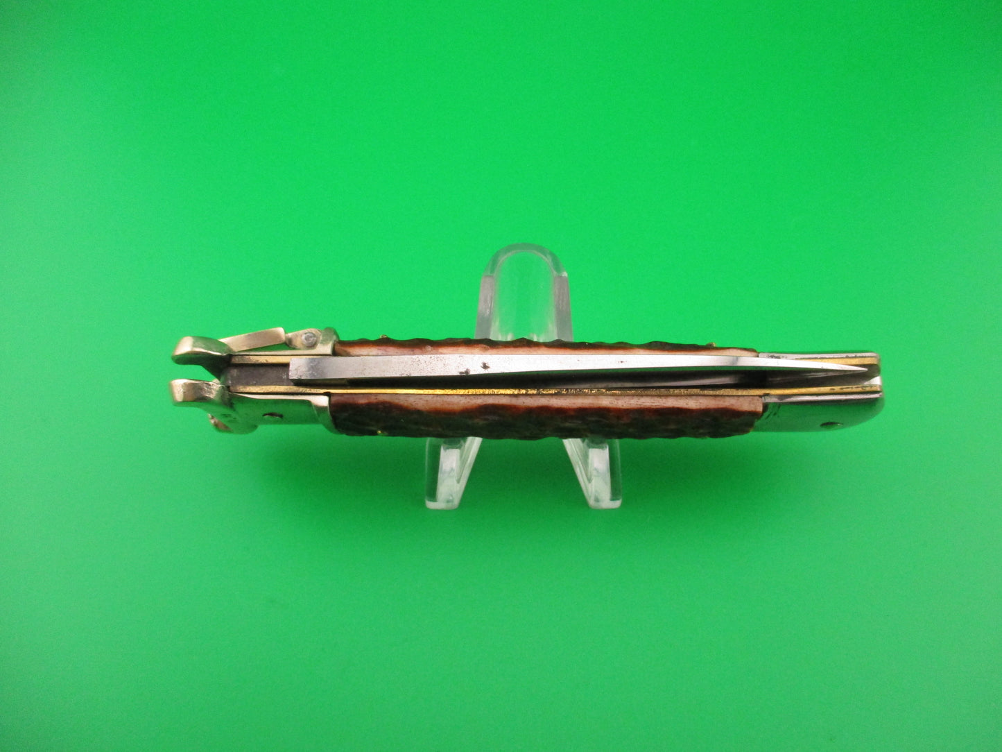 GEBR WEYERSBERG SOLINGEN INOX 20cm German Shell Puller Lever automatic knife