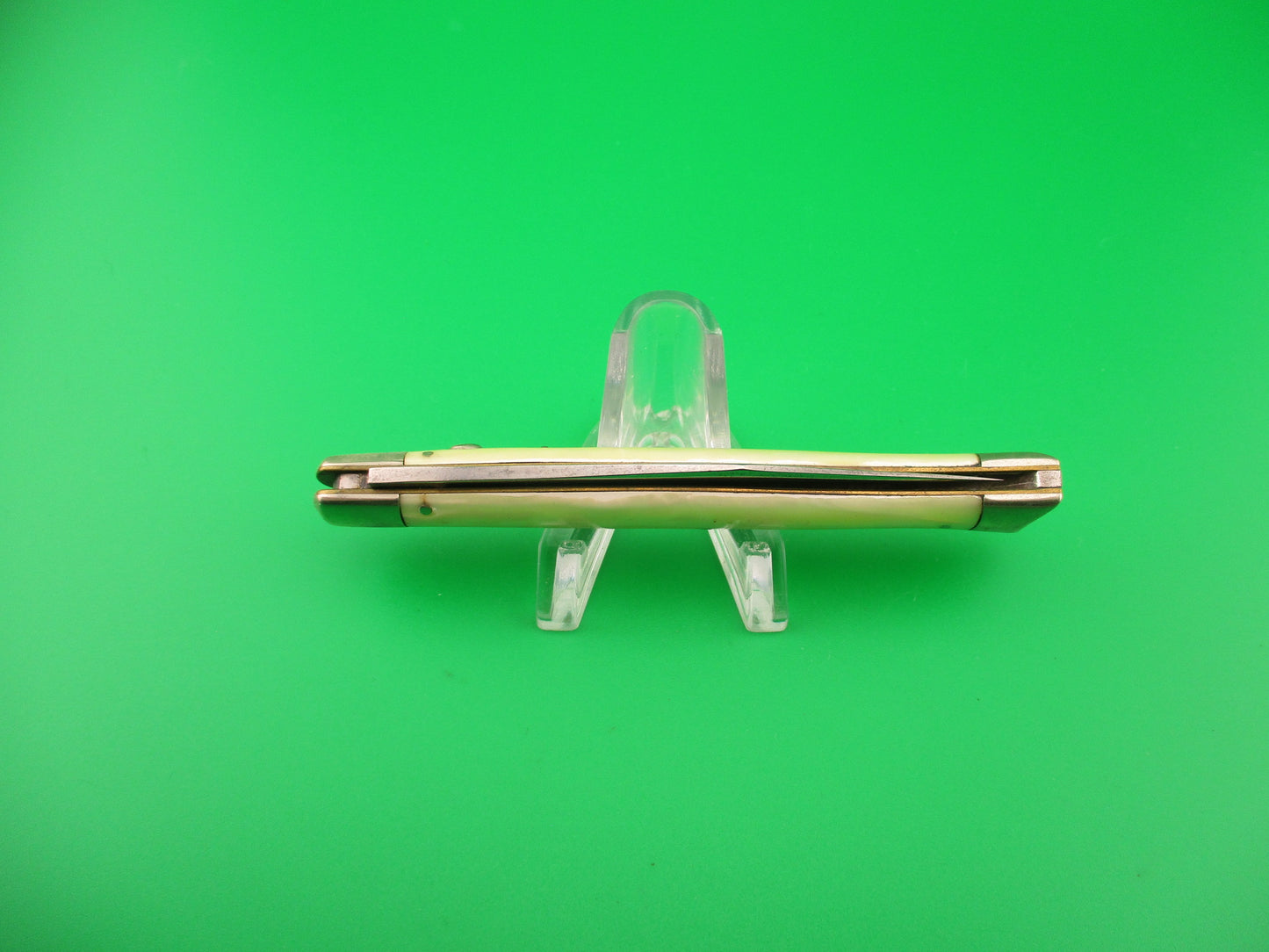 Schrade Cut Co 1514M Fishtail Marine Pearl vintage automatic knife