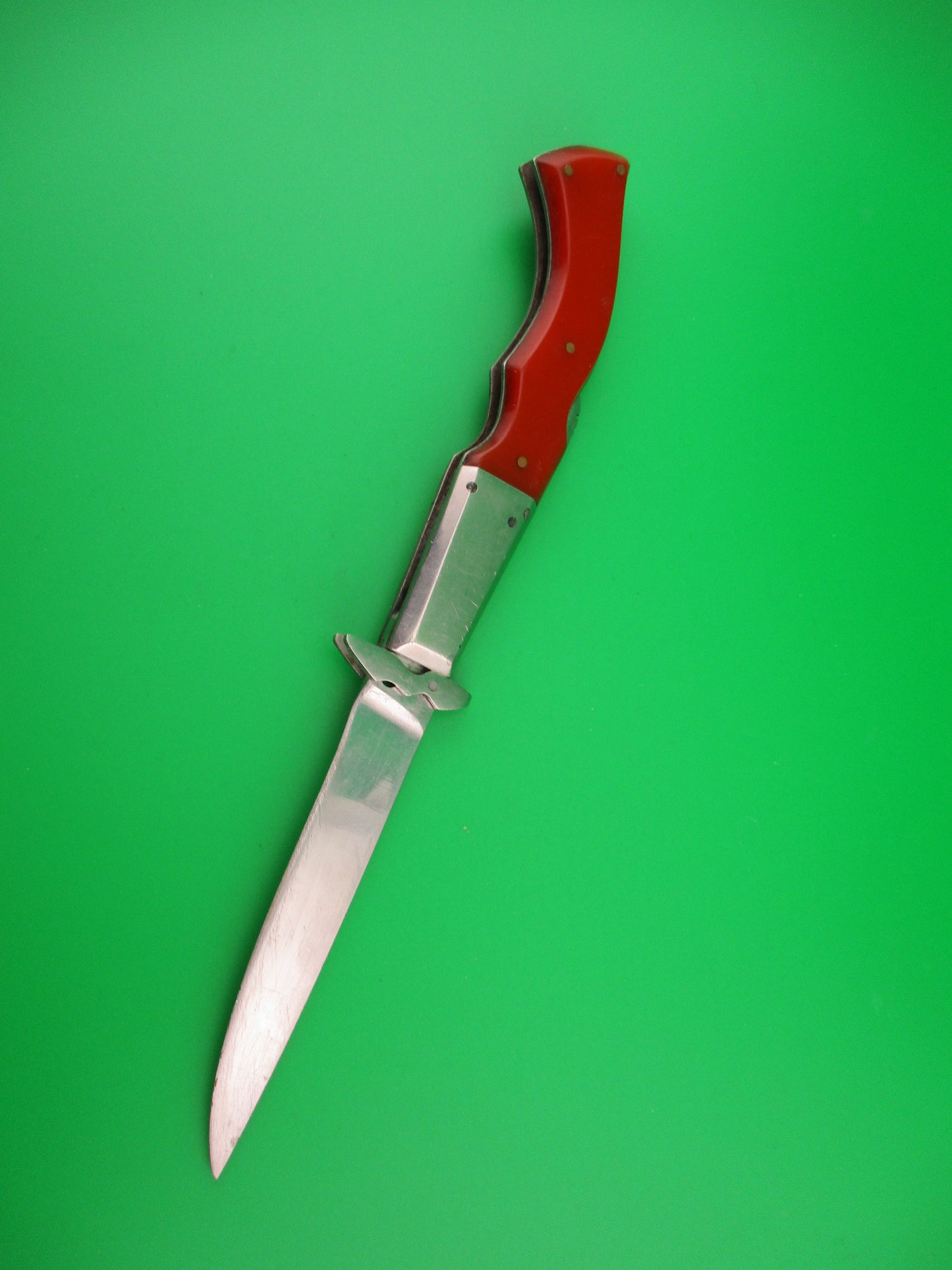 RPK 22cm Russian Gunstock Swing Guard Lockback vintage automatic knife