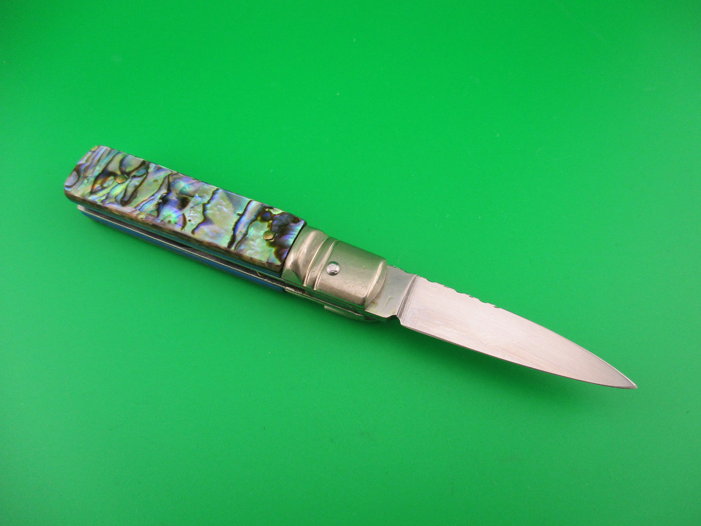 Sterile 16cm Italian Lever Abalone File Work automatic knife