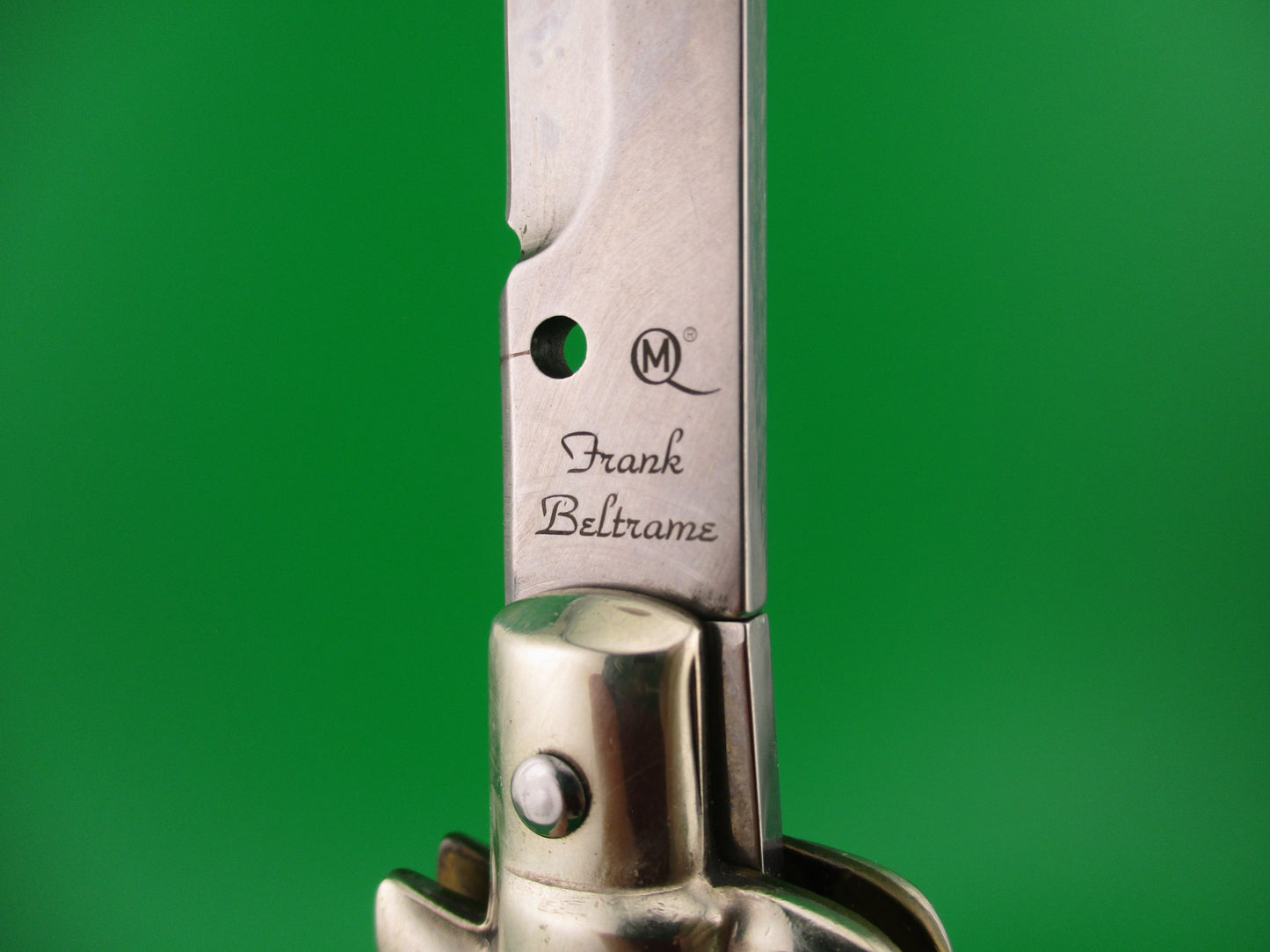 Frank Beltrame 28cm Italian Humpback Stag Limited Edition automatic knife
