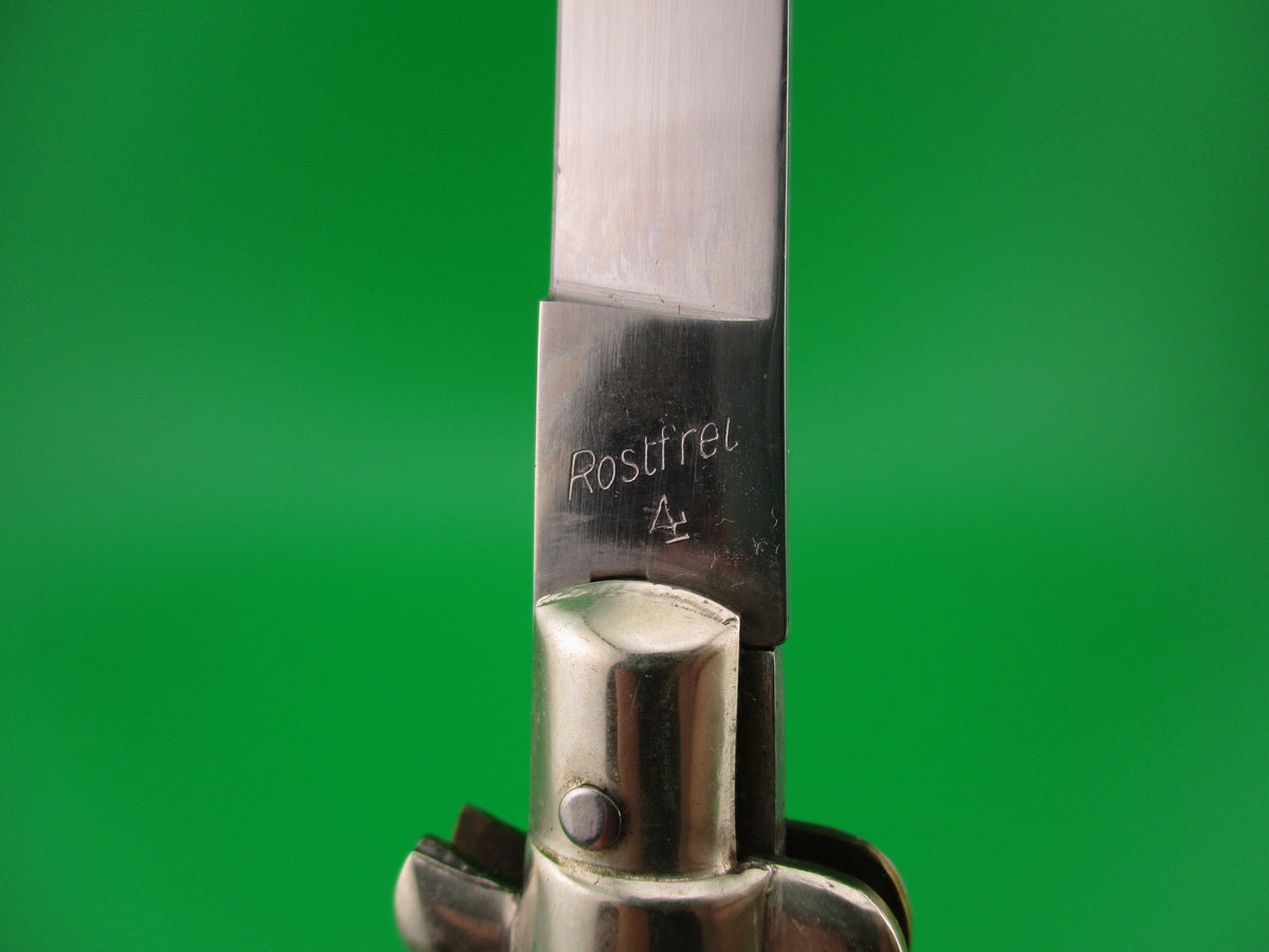 Rostfrei 4 (slant) 20cm Italian BoBc Stiletto 1960s vintage automatic knife