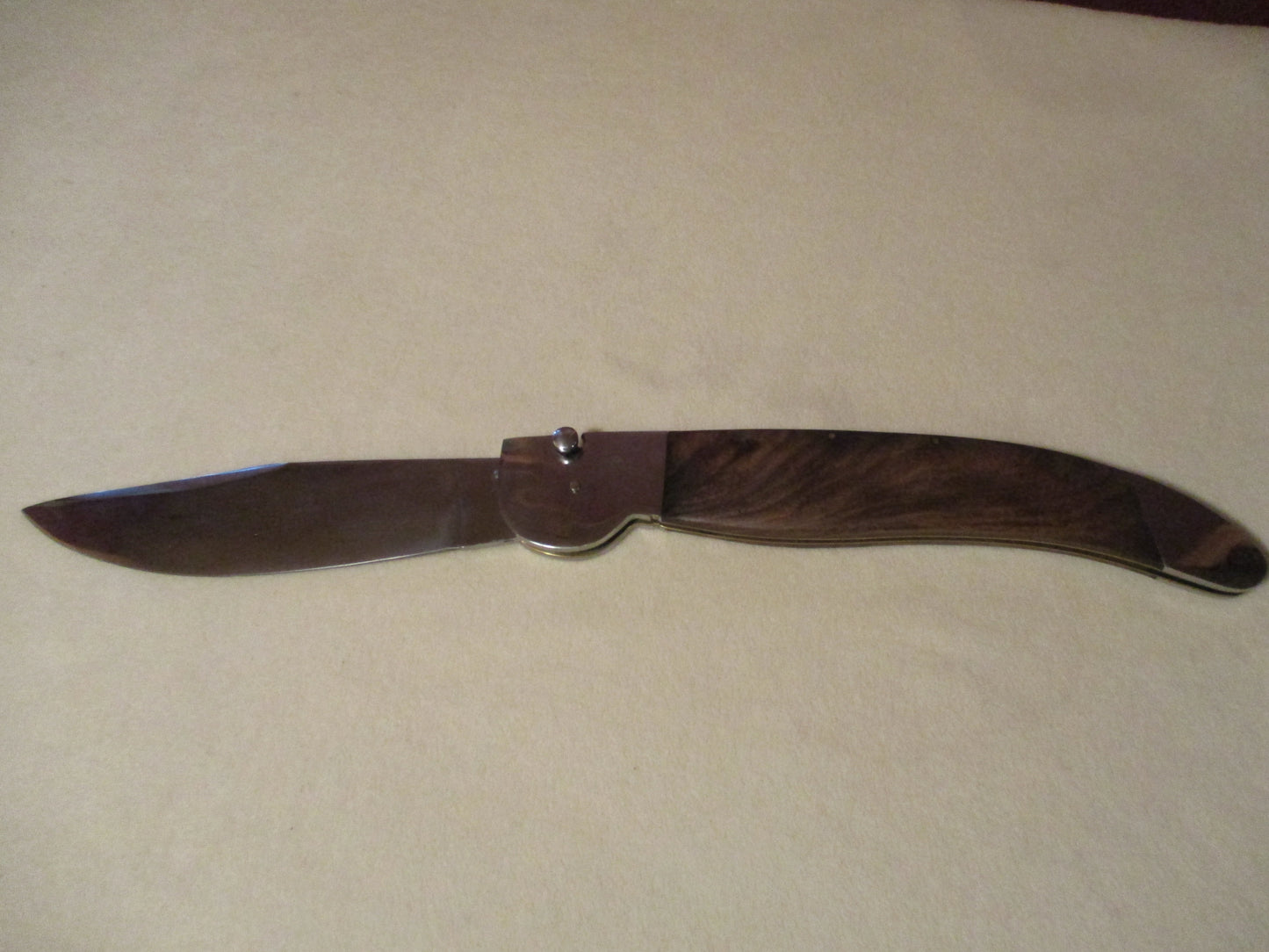 Kabar Grizzly Inspired 24 inch Custom Automatic knife w handmade leather sheath