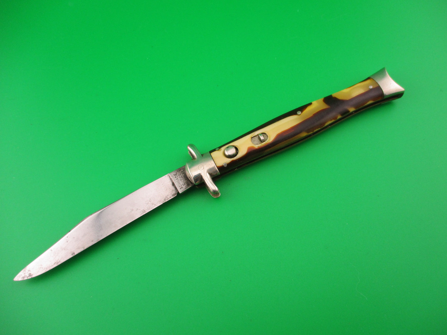 SCHRADE CUT CO Bowtie Butter & Molasses automatic knife