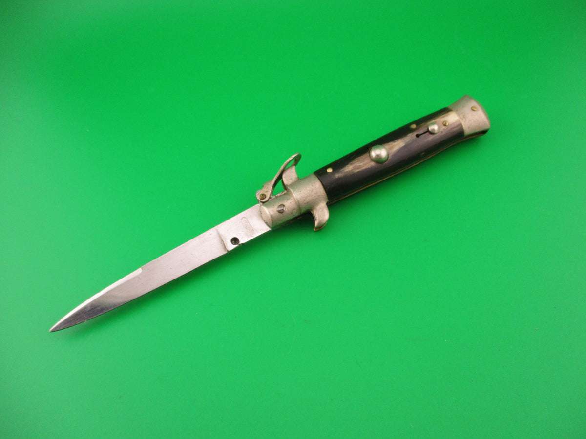 INOX PATENT 35958 18cm Italian Stiletto Fulcrum release vintage automatic knife