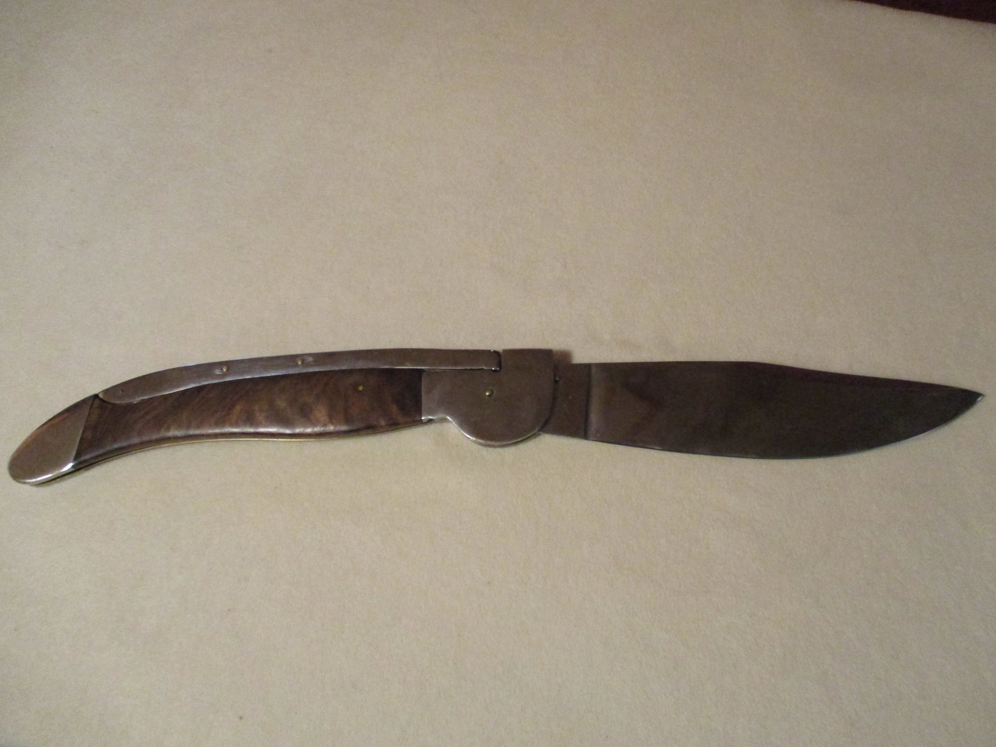 Kabar Grizzly Inspired 24 inch Custom Automatic knife w handmade leather sheath