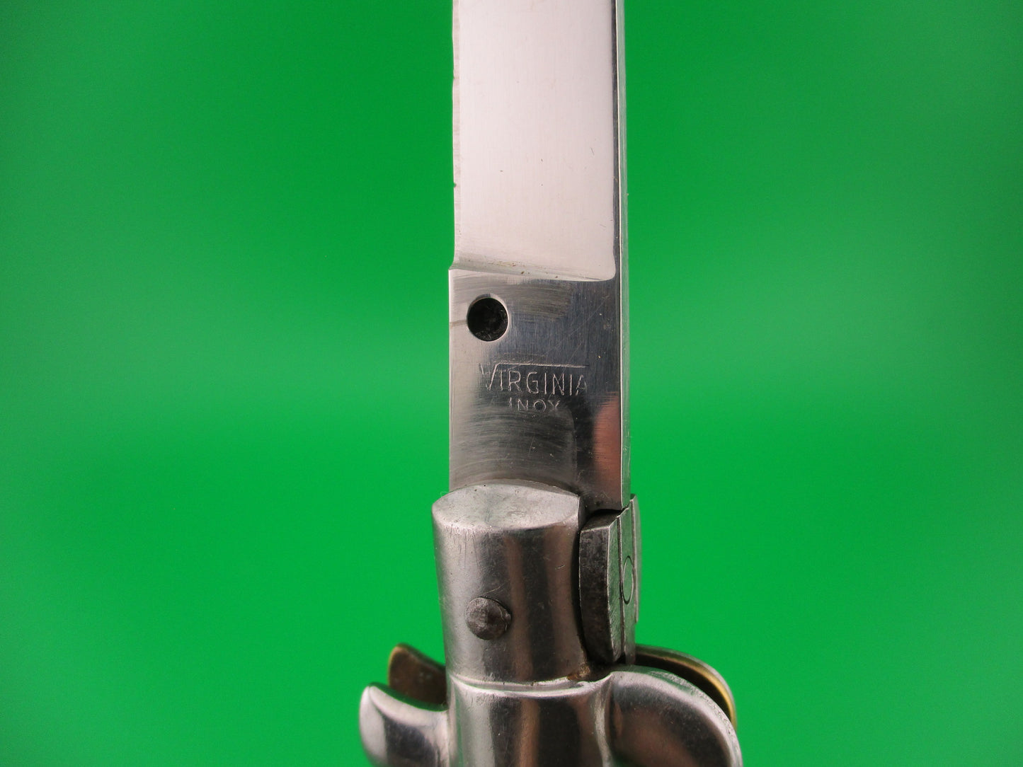 VIRGINIA INOX 23cm Italian Transitional Stag Stiletto switchblade knife
