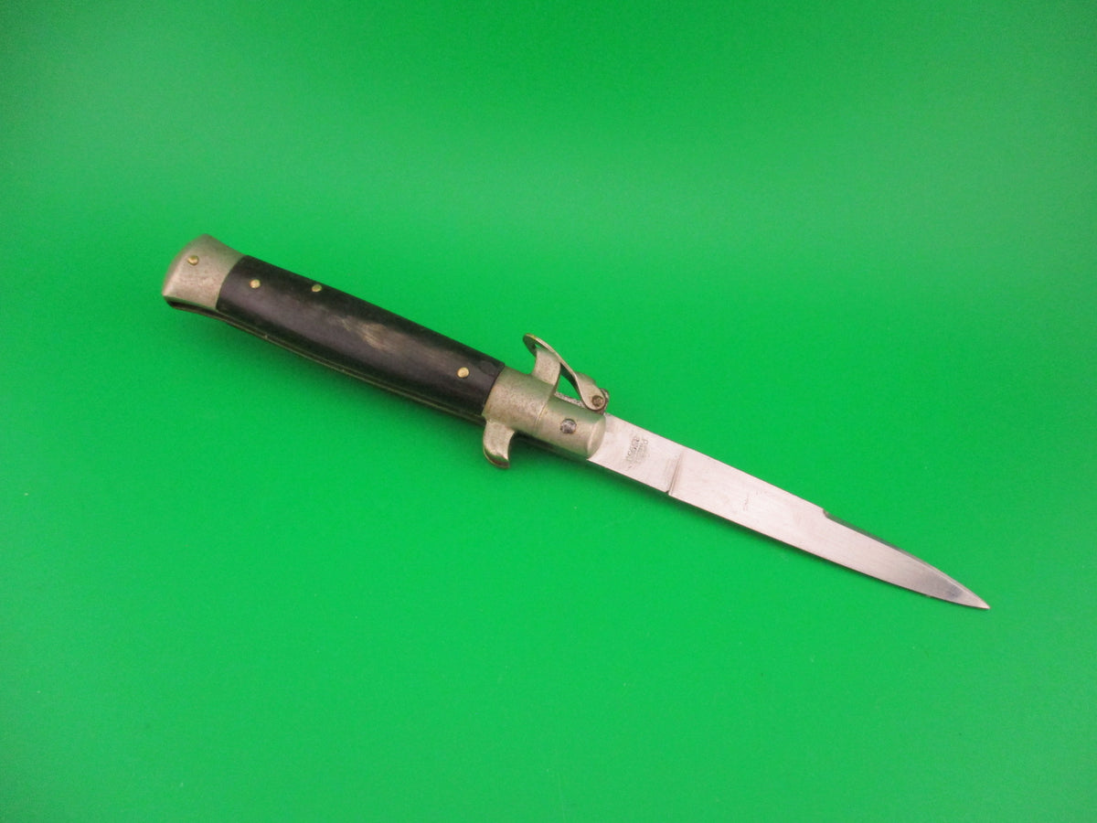 INOX PATENT 35958 18cm Italian Stiletto Fulcrum release vintage automatic knife
