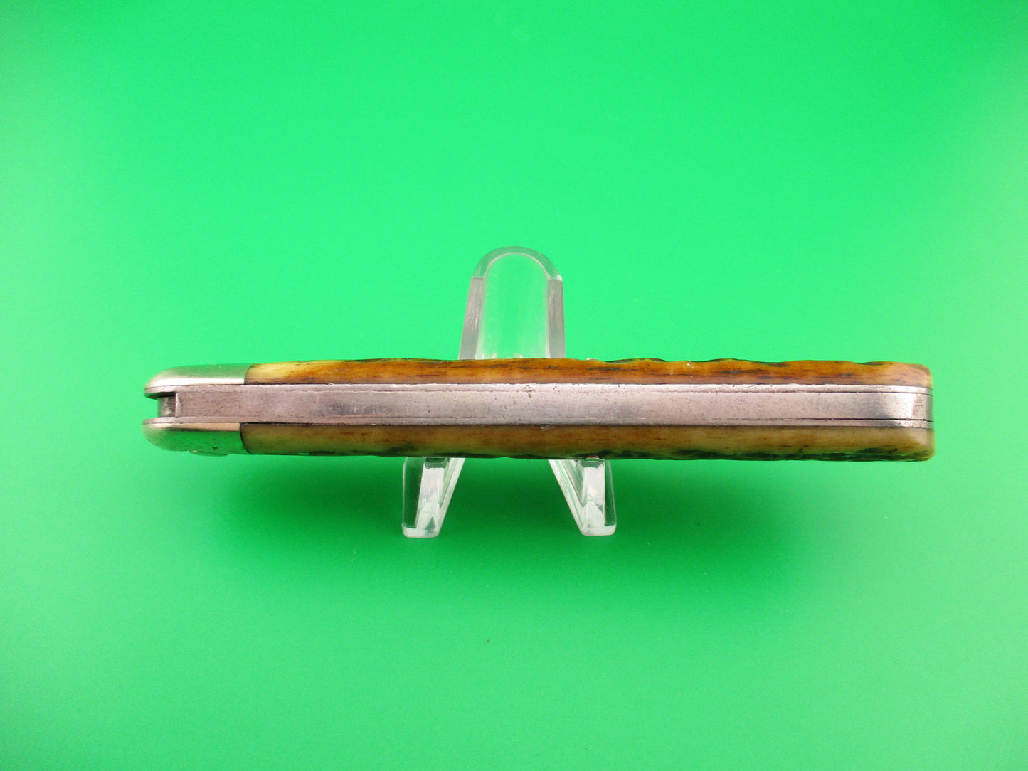 Press Button Knife Co #1000 INVINCIBLE antique switchblade knife