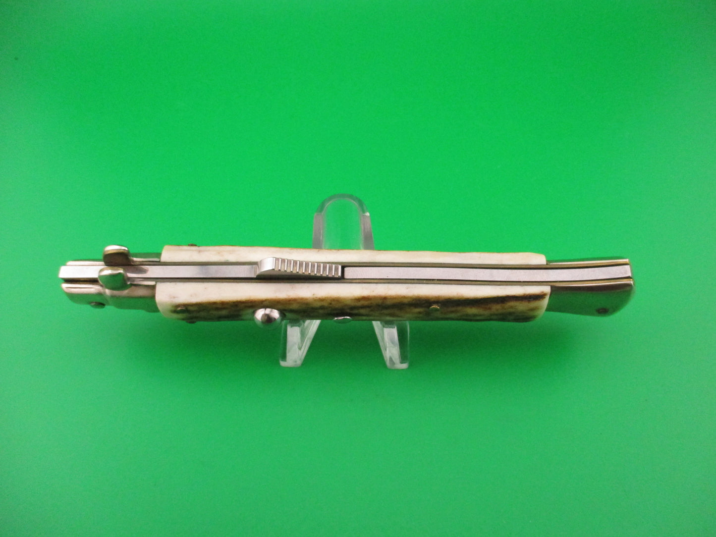 Frank Beltrame 28cm Italian Humpback Stag Limited Edition automatic knife