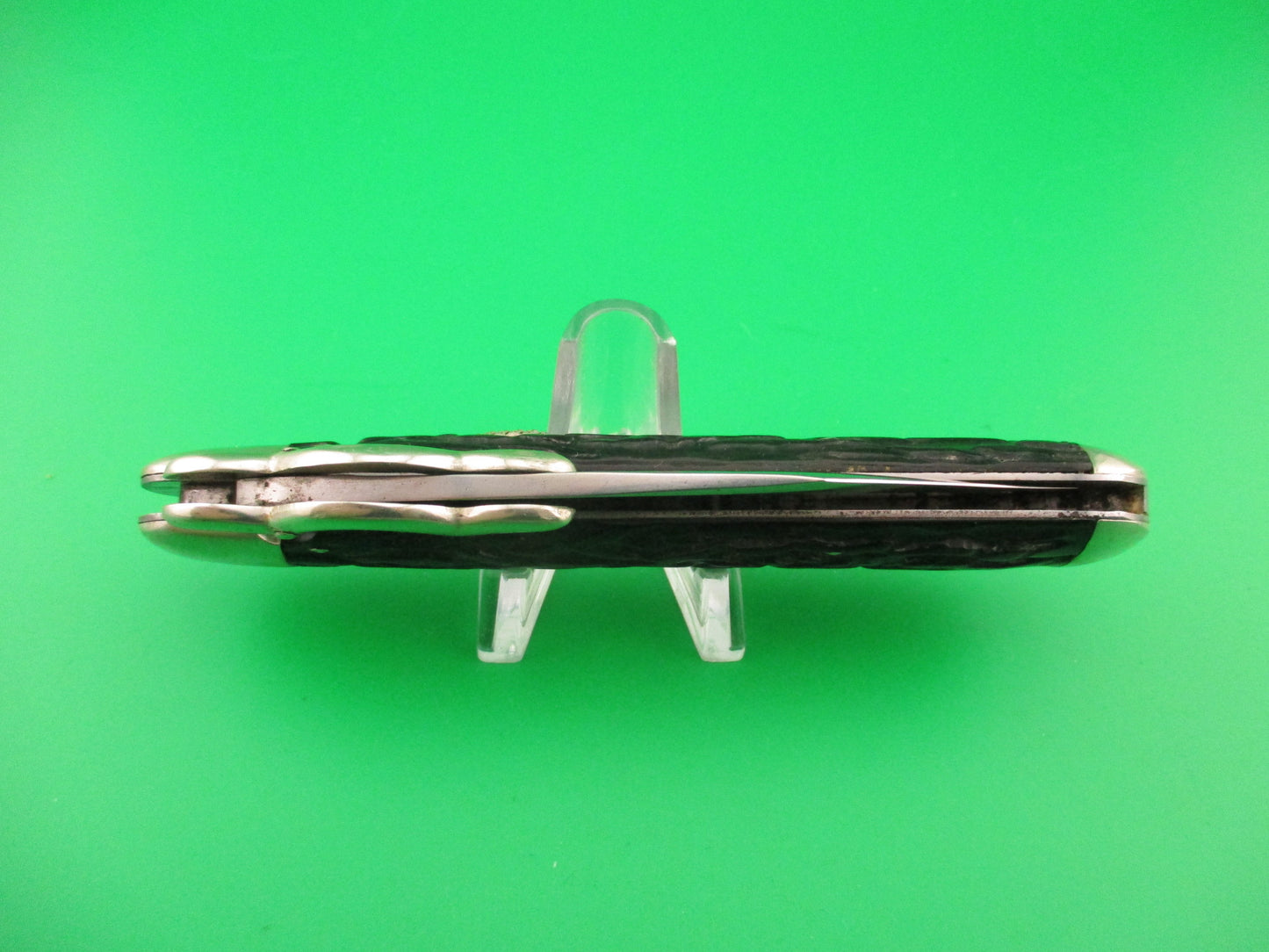 Flylock Vintage Hunter Lazy W folding guards automatic knife #11004