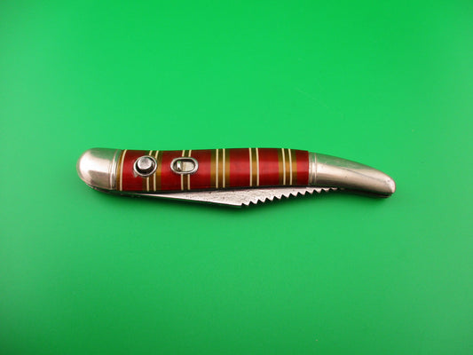 IMPERIAL Toothpick Candystripe Vintage switchblade knife fish scaler JM90PBFC