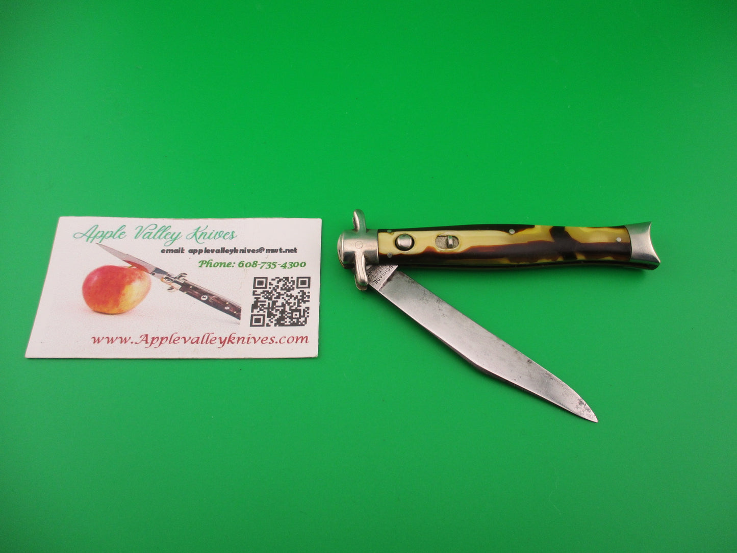SCHRADE CUT CO Bowtie Butter & Molasses automatic knife