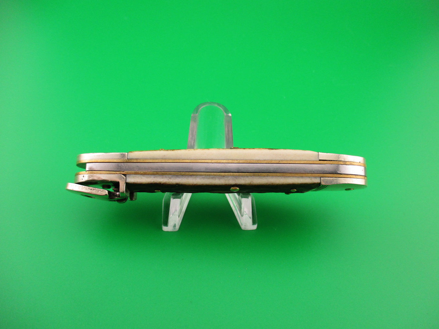 PUMA 210410 Springbok 10cm German Stag Lever automatic knife