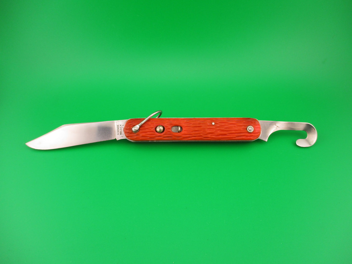Schrade Walden vintage MC1 Orange military paratrooper switchblade