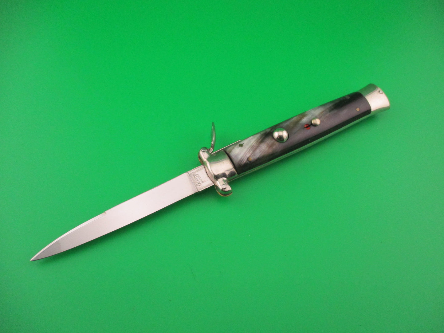 C JUL HERBERTZ 21cm 1960s Italian Trapdoor OTF switchblade knife
