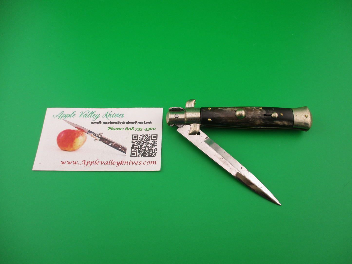 ROMO ITALY 18cm Italian Picklock Bayonet 1950s vintage automatic knife