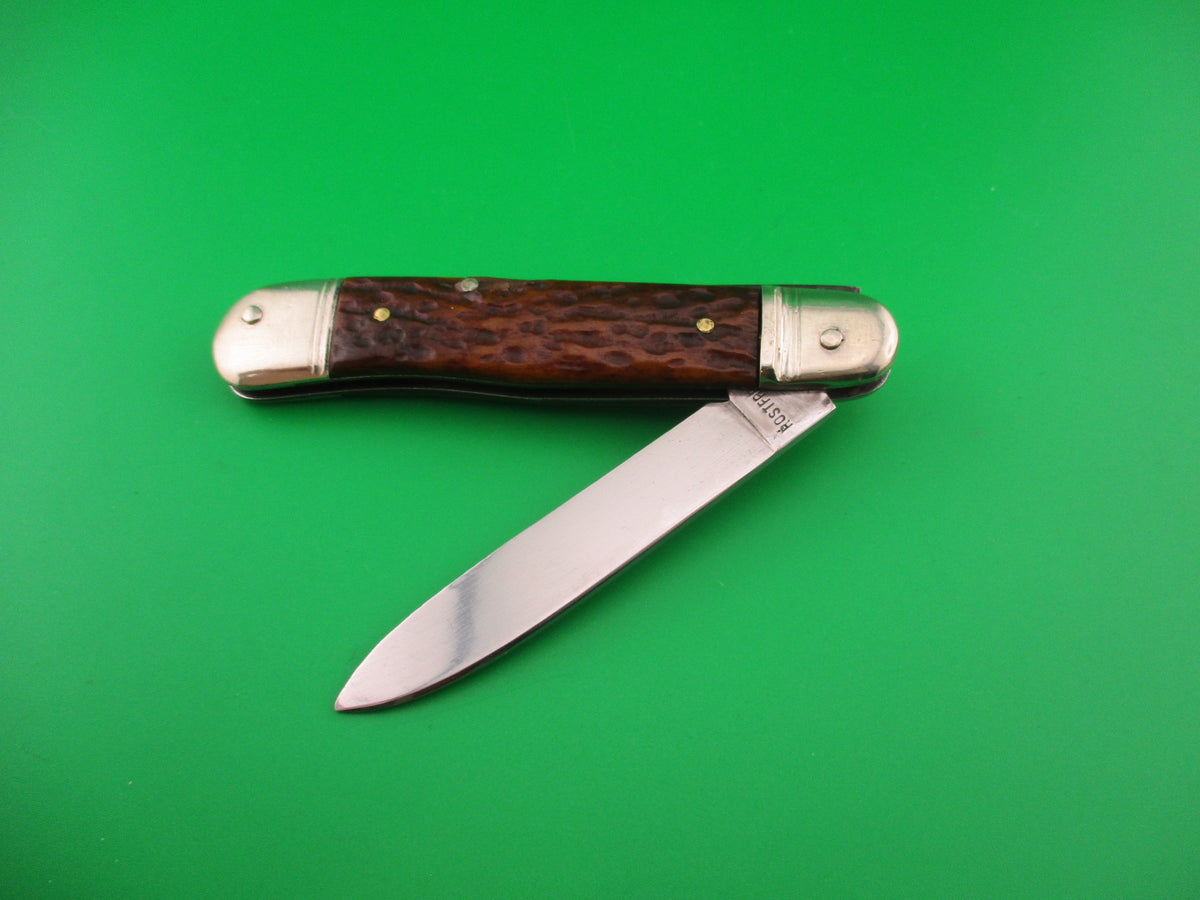 Bonsa 10cm German SPRINGER KONIG Lever Stag Vintage automatic knife
