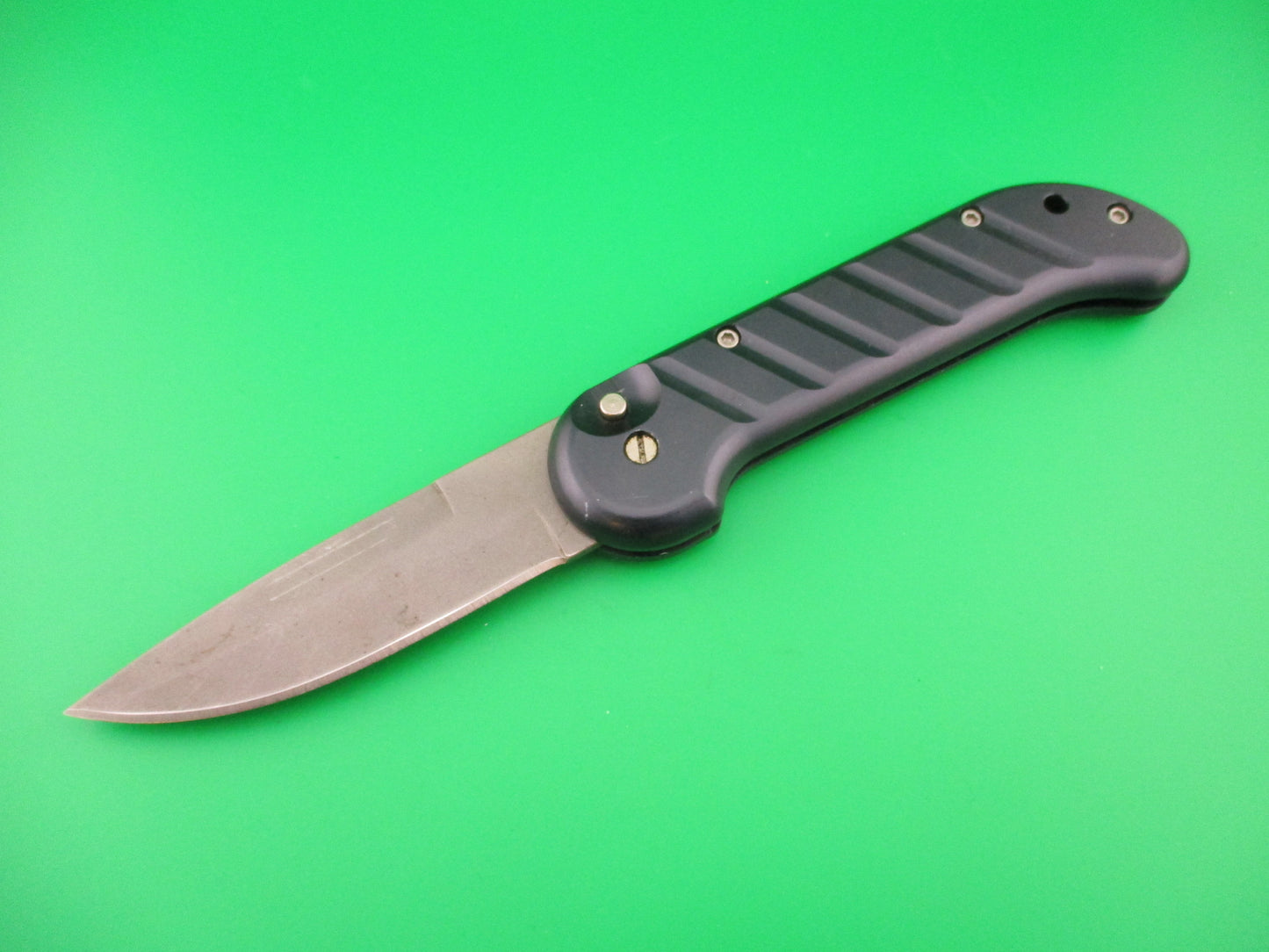 OX FORGE The Black Knife Bead blasted blade automatic 9 5/8" Special OPS