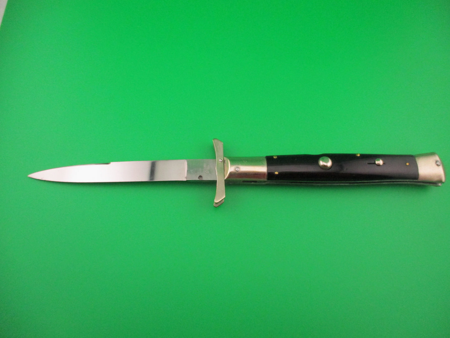 STAINLESS STEEL 27cm Japanese Swing Guard Batwing lockback vintage automatic knife