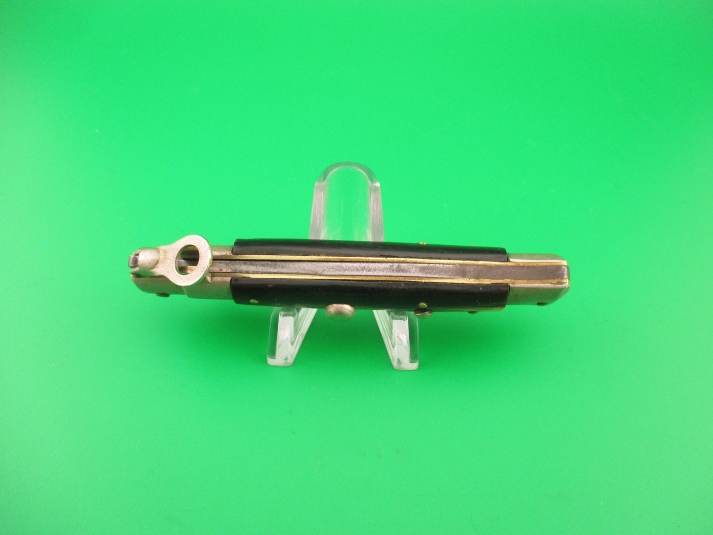 INOX PATENT 35958 18cm Italian Stiletto Fulcrum release vintage automatic knife