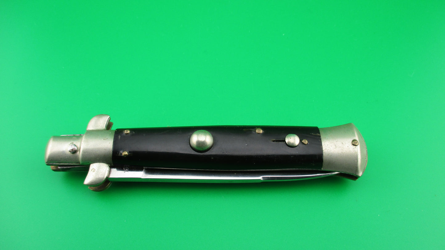 Rostfrei (slant) PATENT 20cm Italian Vintage BoBc Black automatic knife