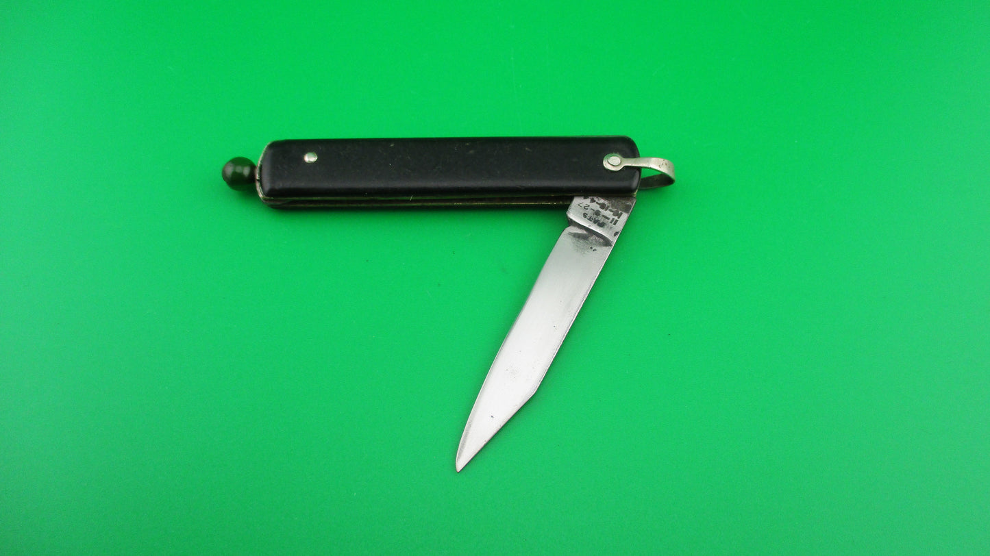 GEORGE SCHRADE Pullball Black switchblade General Electric knife