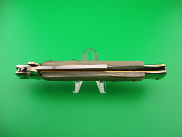 FRANK B ITALY 28cm Italian Picklock Stiletto Bayonet Honey Red dot automatic knife