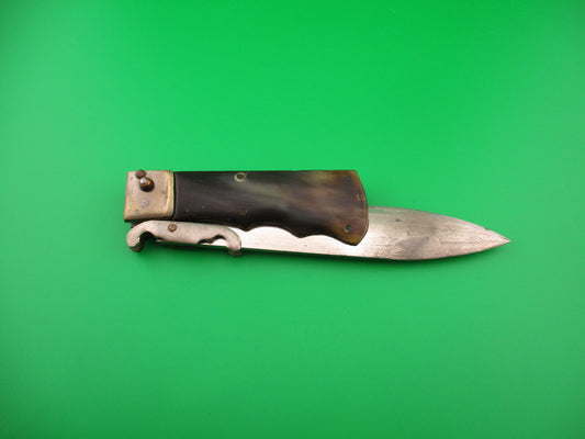 25cm Spanish Pig Sticker Vintage 1960s Automatic sheath knife w guards