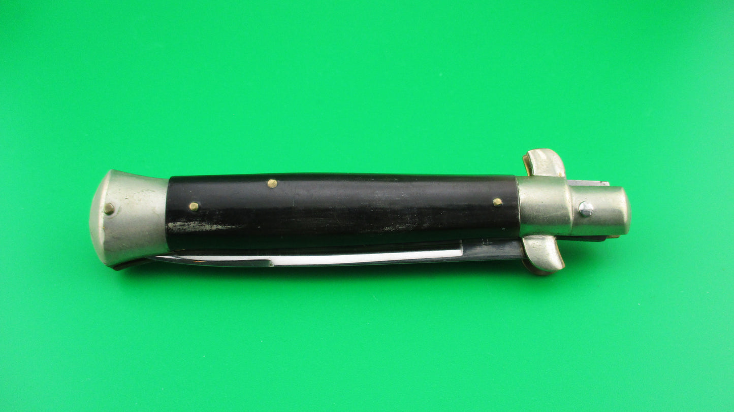 Rostfrei (slant) PATENT 20cm Italian Vintage BoBc Black automatic knife