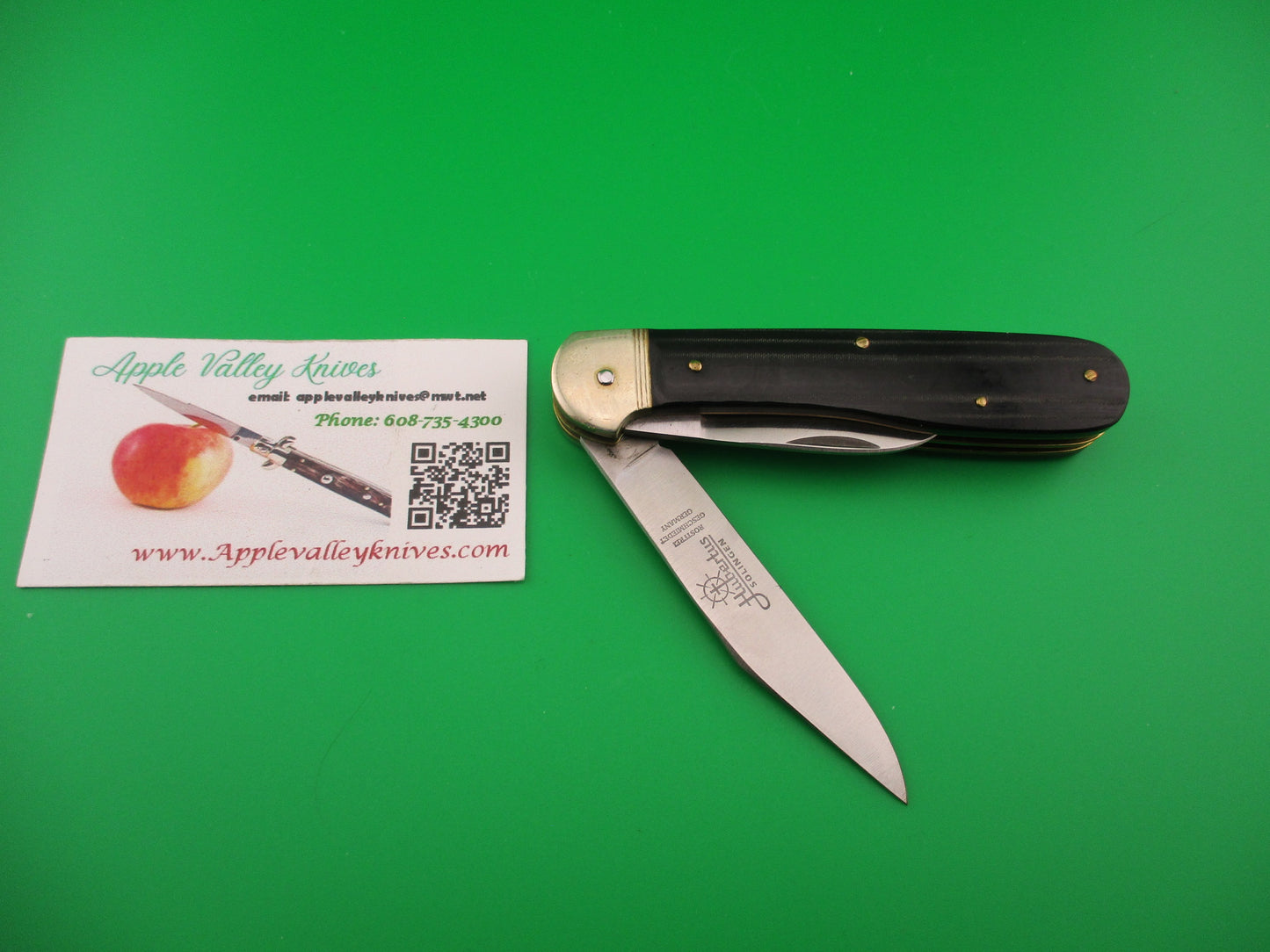 Hubertus 10cm Pen Blade Release Micarta