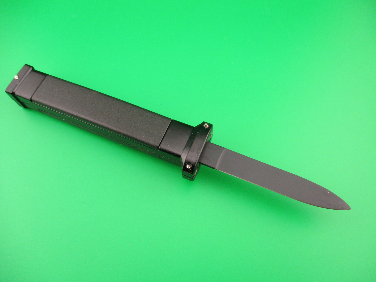 BLACK MAGIC KOREA 21cm Korean Fixed blade Retracting Guard automatic knife