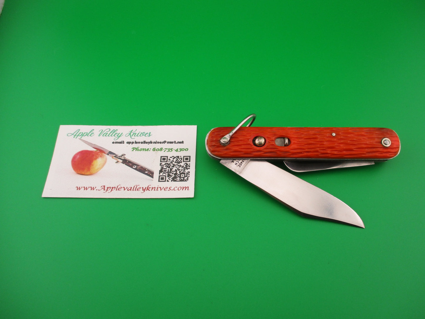 Schrade Walden vintage MC1 Orange military paratrooper switchblade