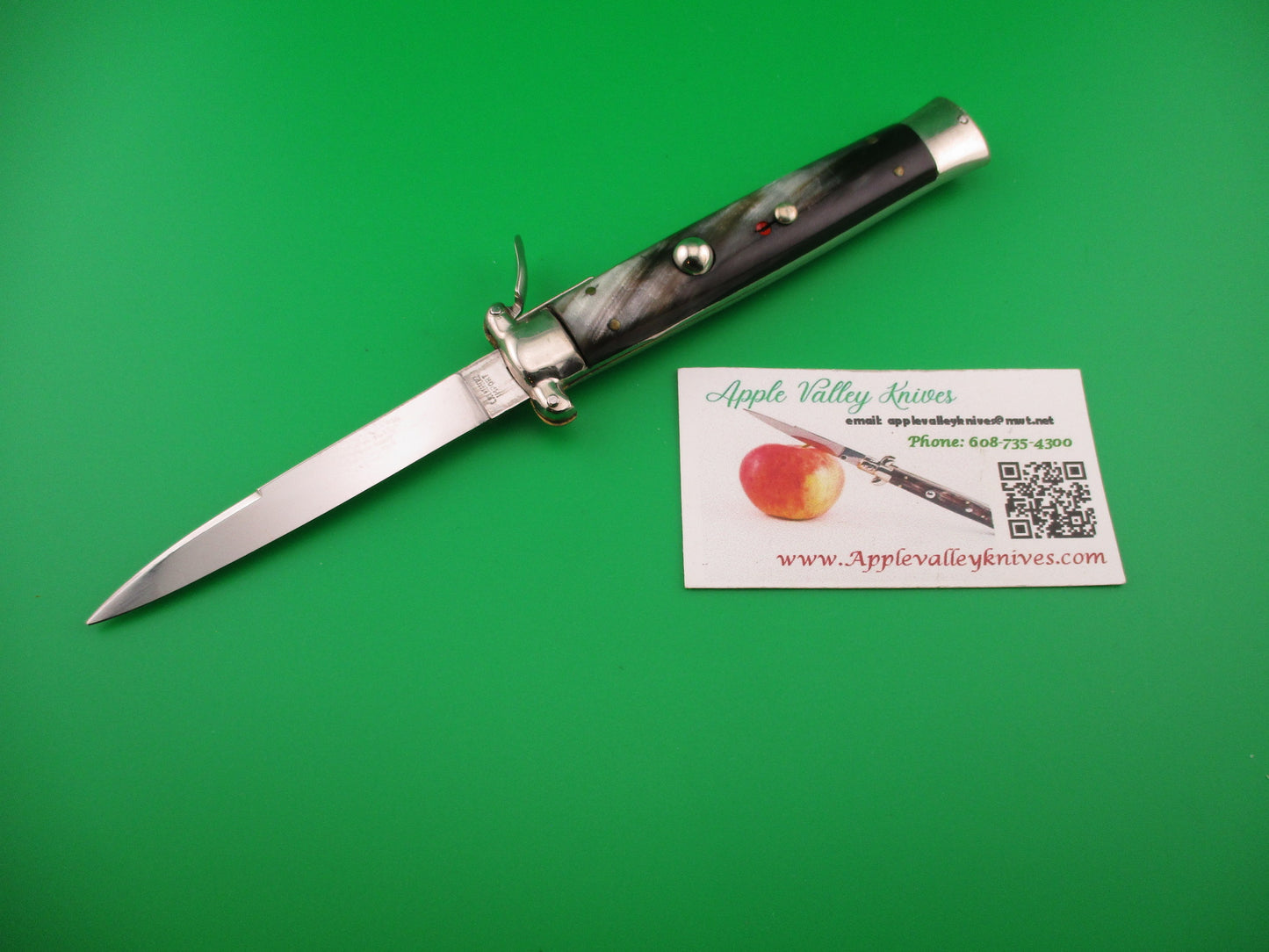 C JUL HERBERTZ 21cm 1960s Italian Trapdoor OTF switchblade knife