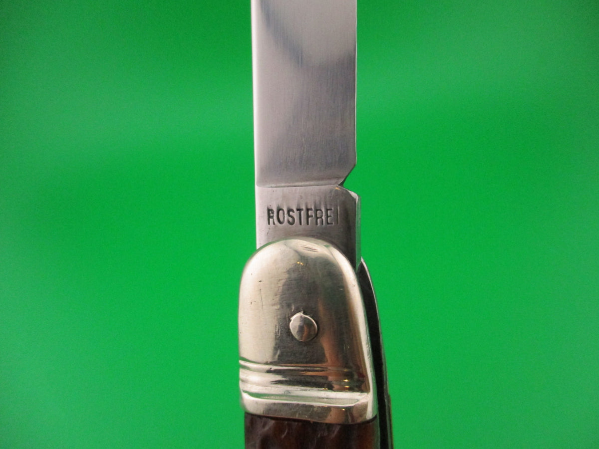 Bonsa 10cm German SPRINGER KONIG Lever Stag Vintage automatic knife