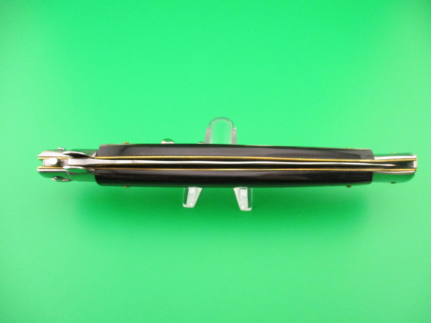 STILETTO ITALY 33cm Italian Stiletto KRIS Brazilian Horn automatic knife