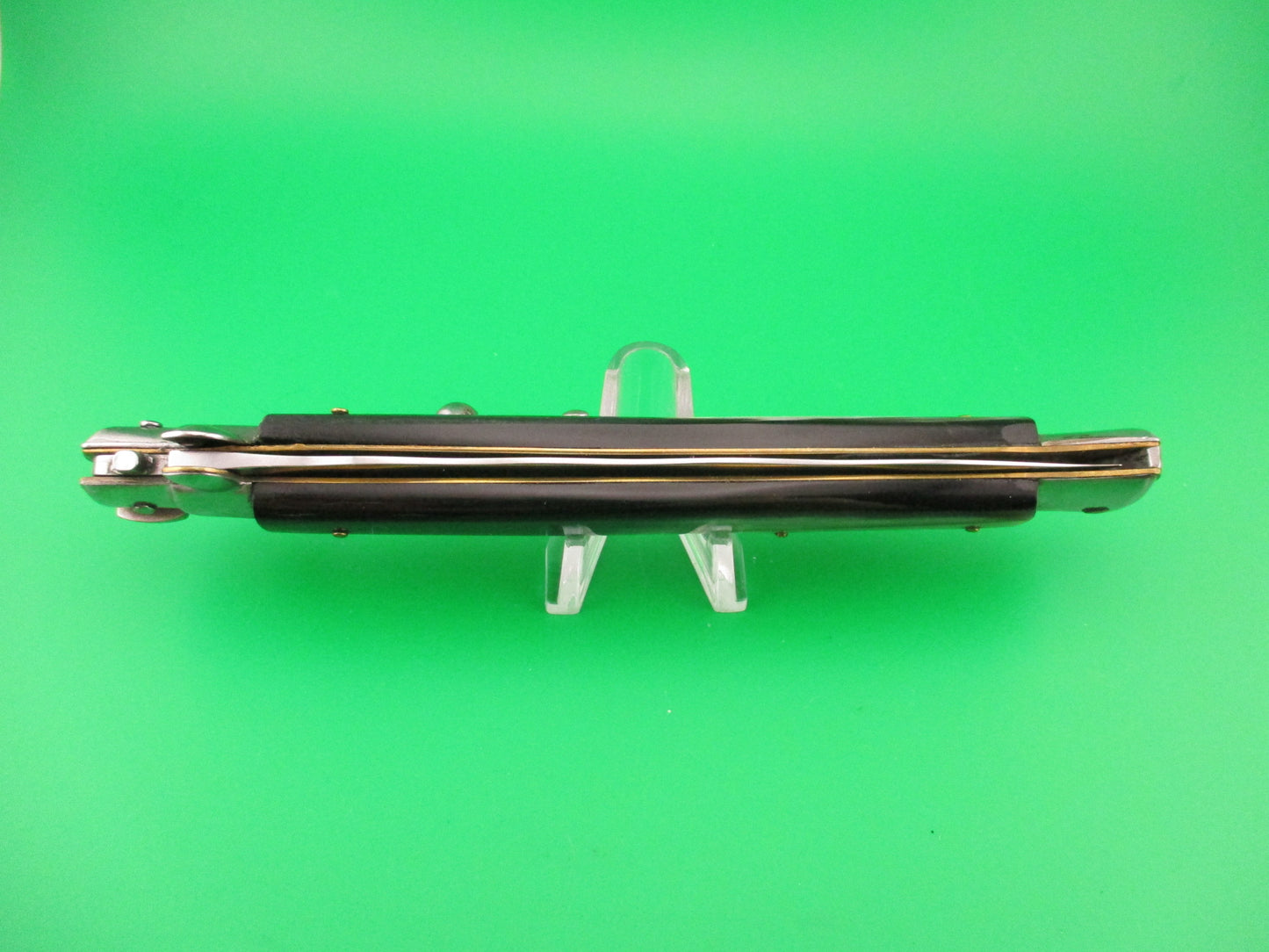 STILETTO ITALY 33cm Italian Stiletto KRIS Brazilian Horn automatic knife