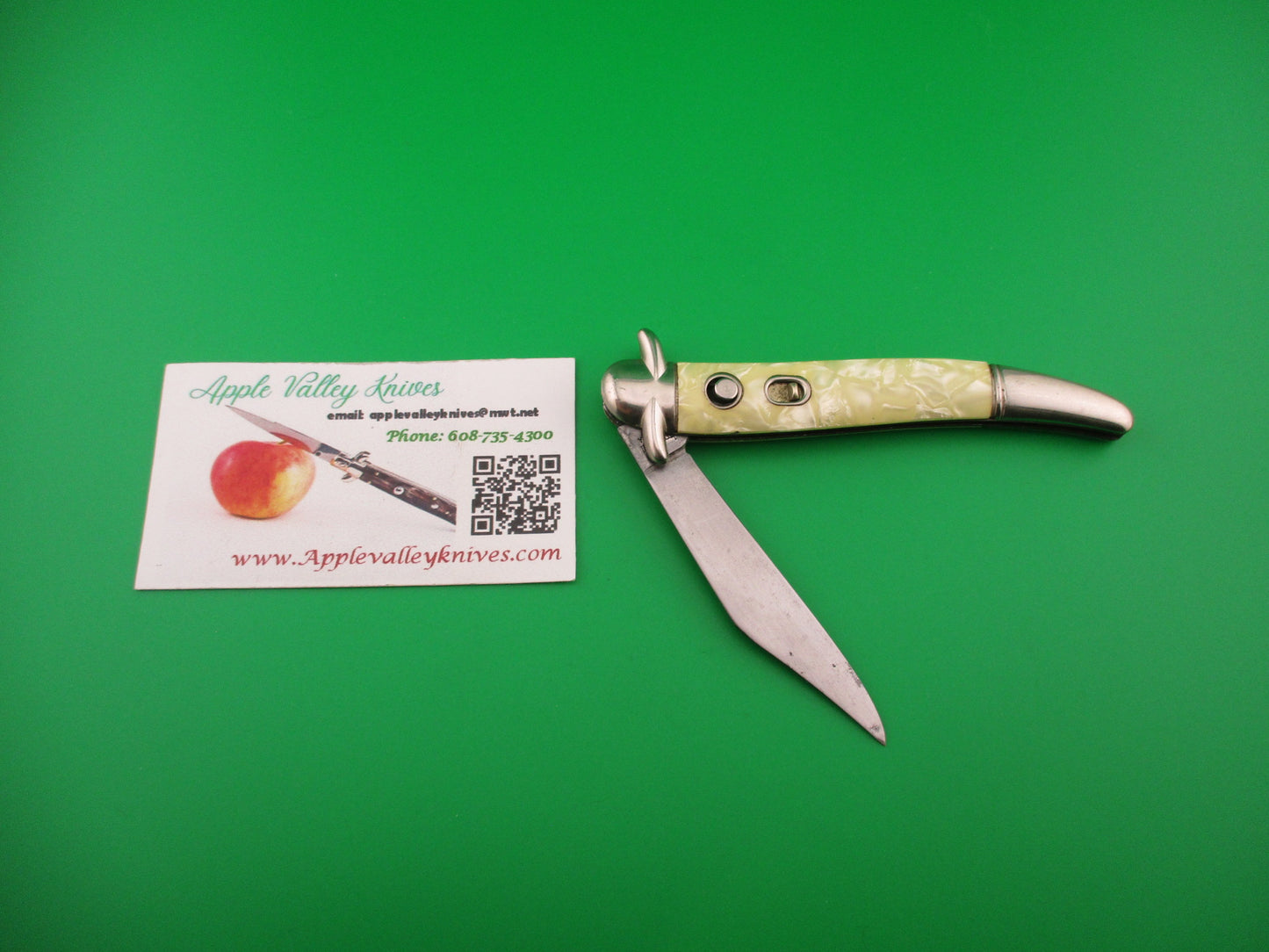 Hammer Brand Imperial Toothpick Cracked Ice w/ finger guards switchblade