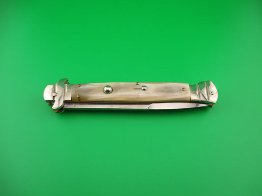 z AGA CAMPOLIN Maniago Italy 2011 28cm Italian Lockback Horn S guard automatic knife