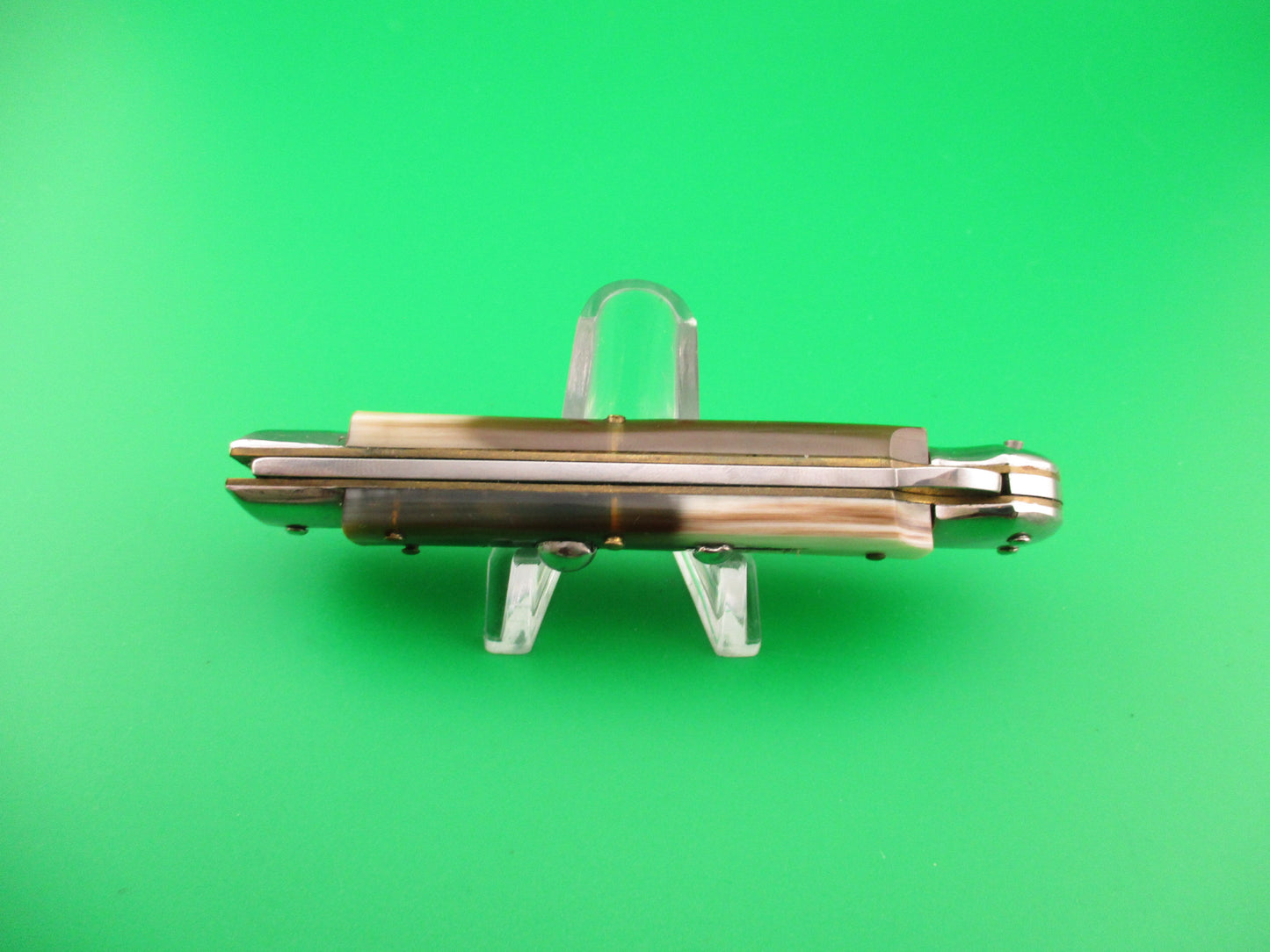 AKC ITALY 19cm Italian Medici Horn Swing guard dagger automatic knife