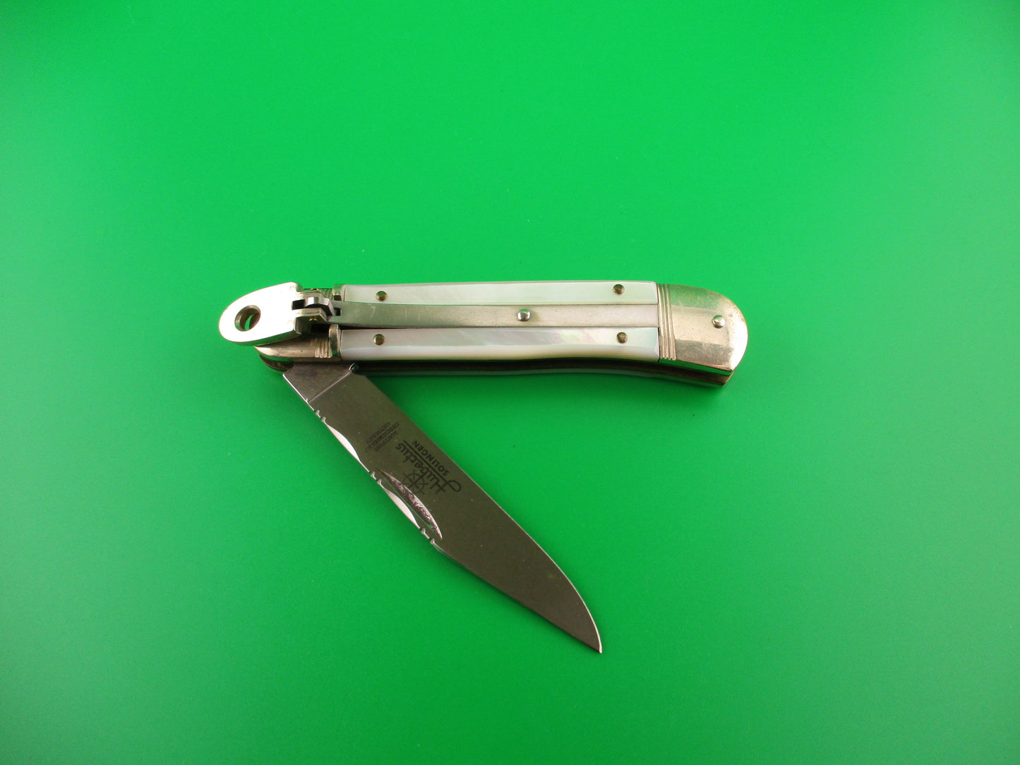 Hubertus SOLINGEN 10cm German Lever MOP automatic knife w file work